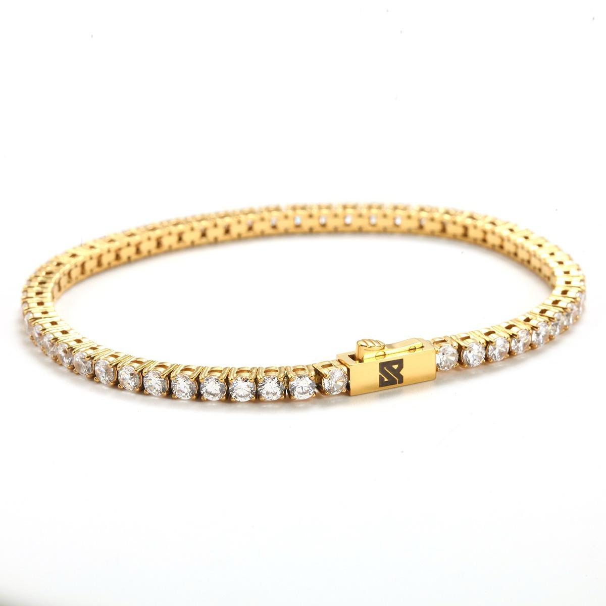 Siller Diamond Tennis Bracelet