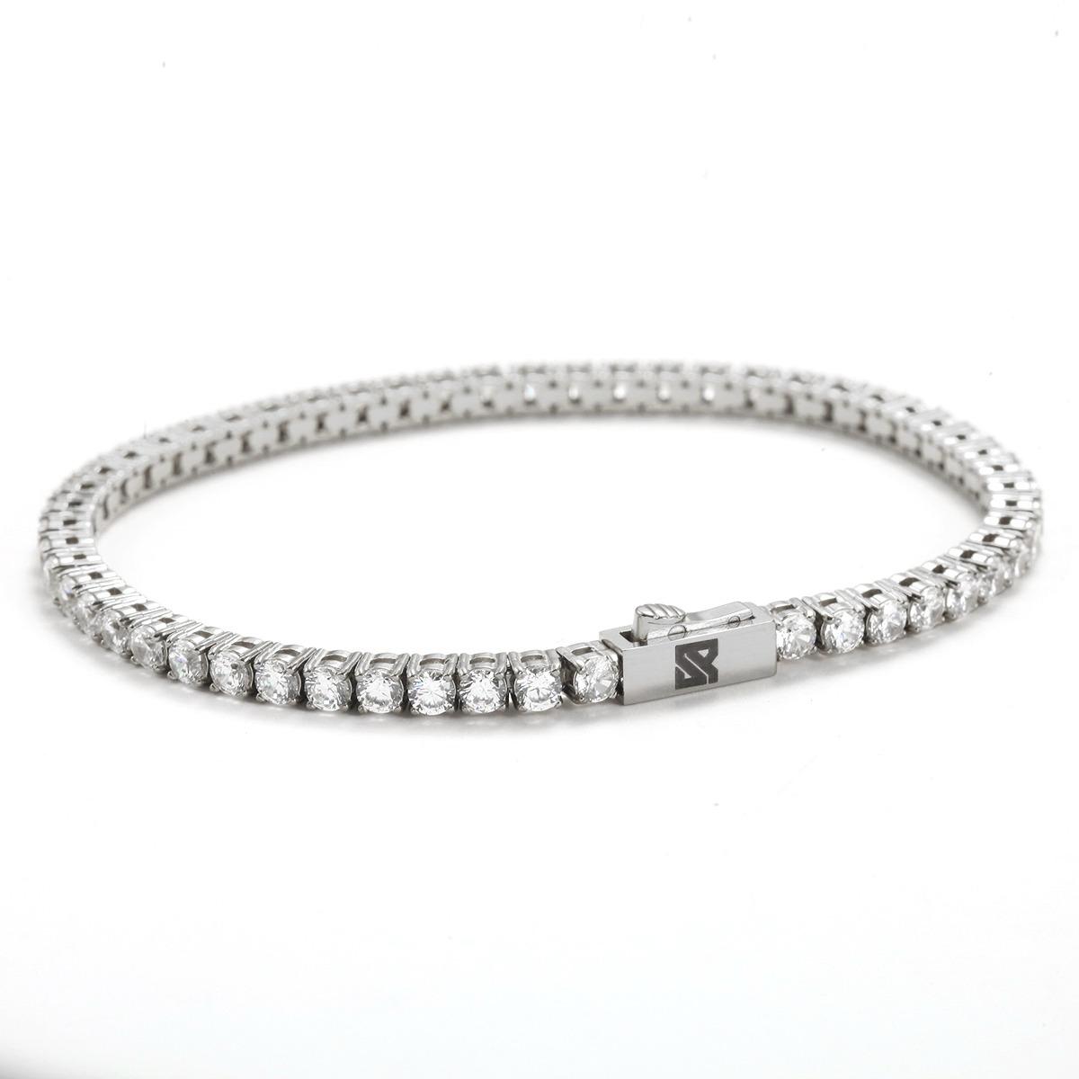 Siller Diamond Tennis Bracelet
