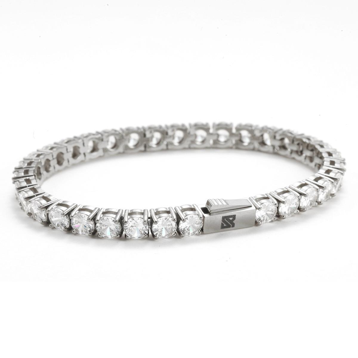 Siller Diamond Tennis Bracelet