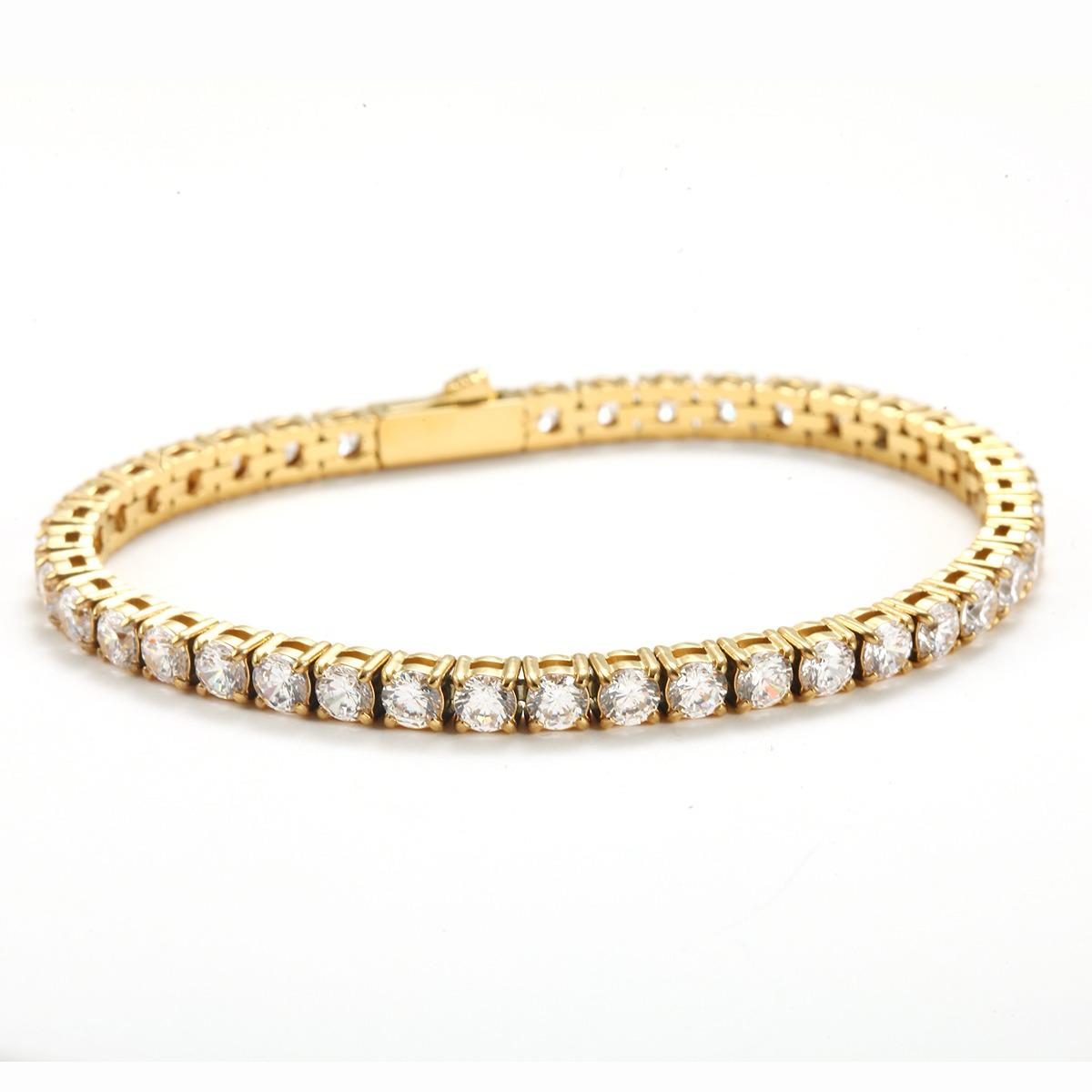 Siller Diamond Tennis Bracelet