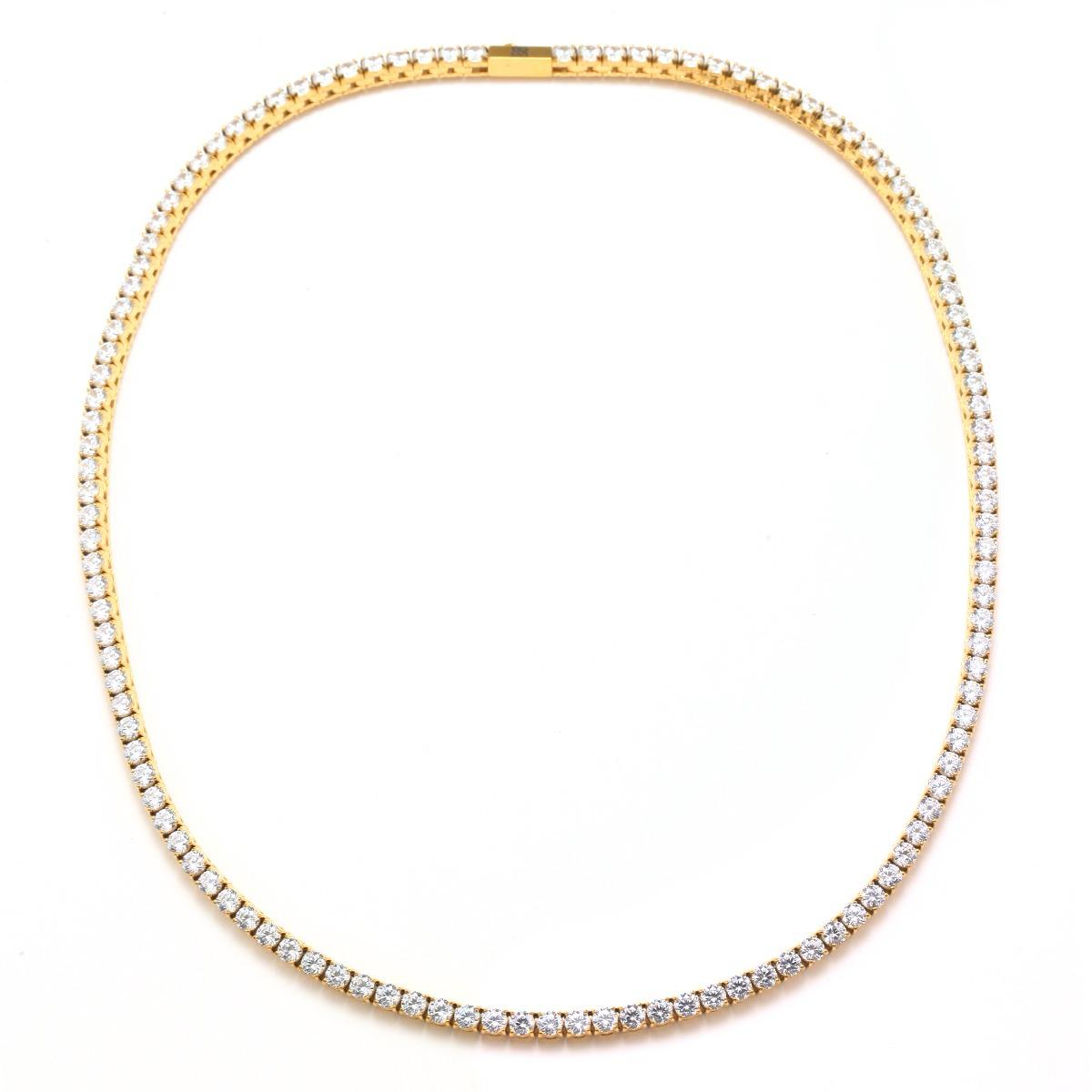 Siller Diamond Tennis neclace