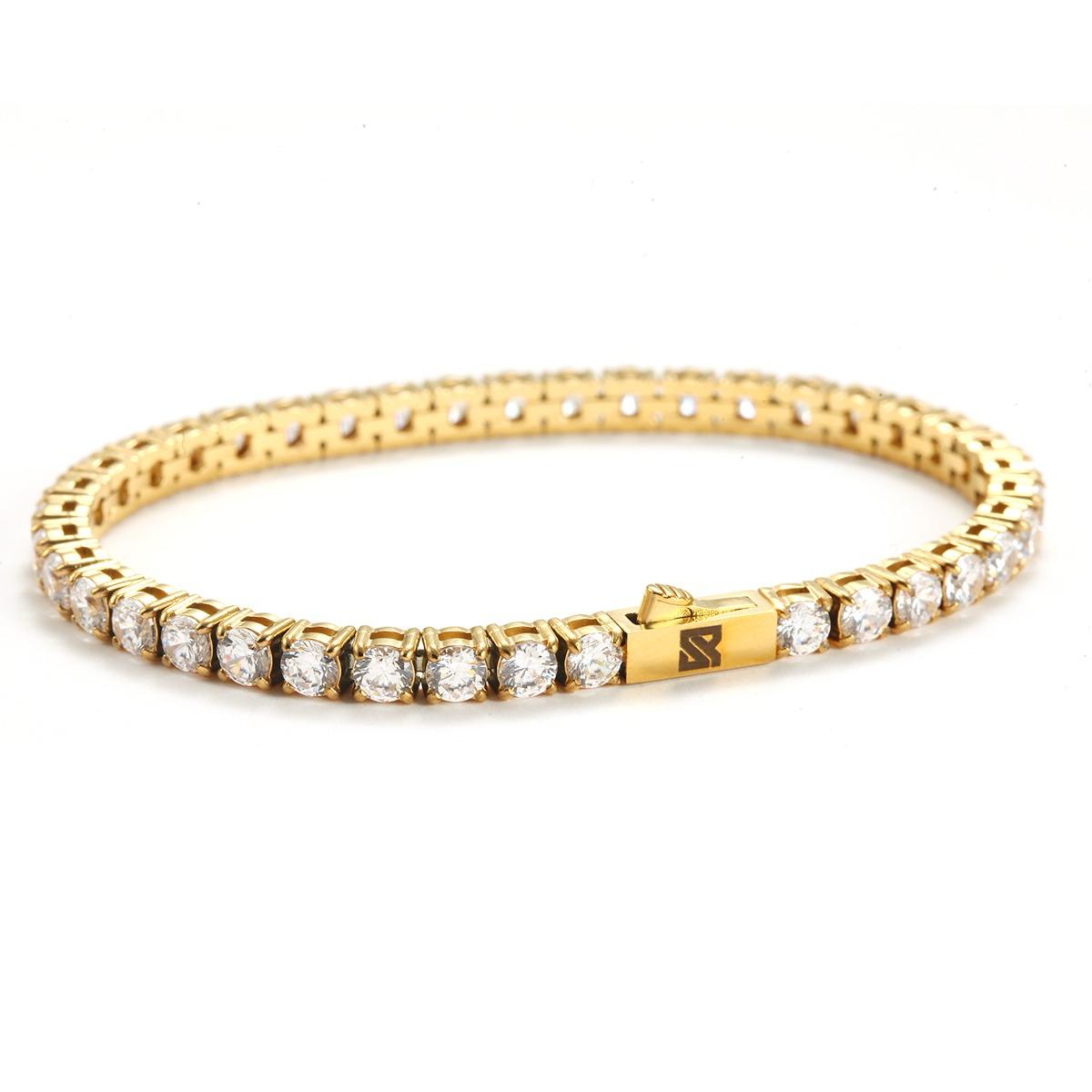 Siller Diamond Tennis Bracelet