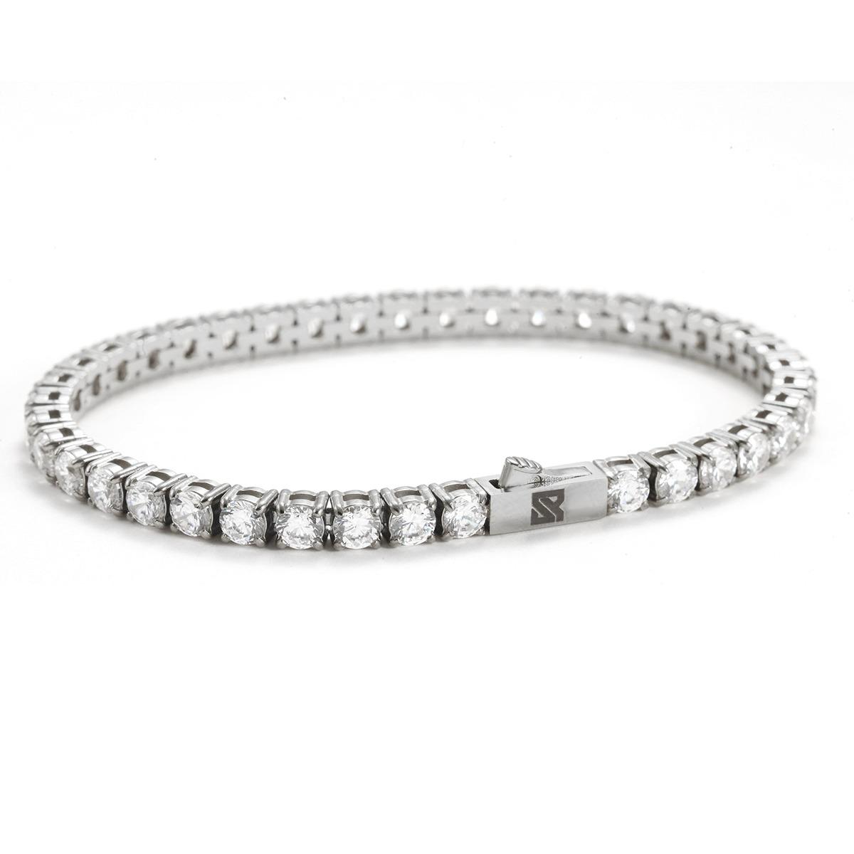 Siller Diamond Tennis Bracelet