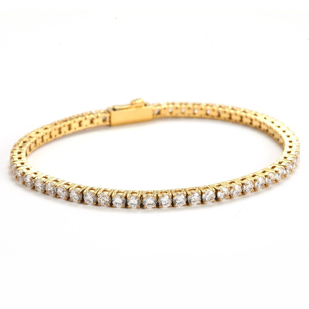 Siller Diamond Tennis Bracelet